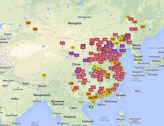Illustration for article titled Compare How Awful China's Pollution Is To Where You Live